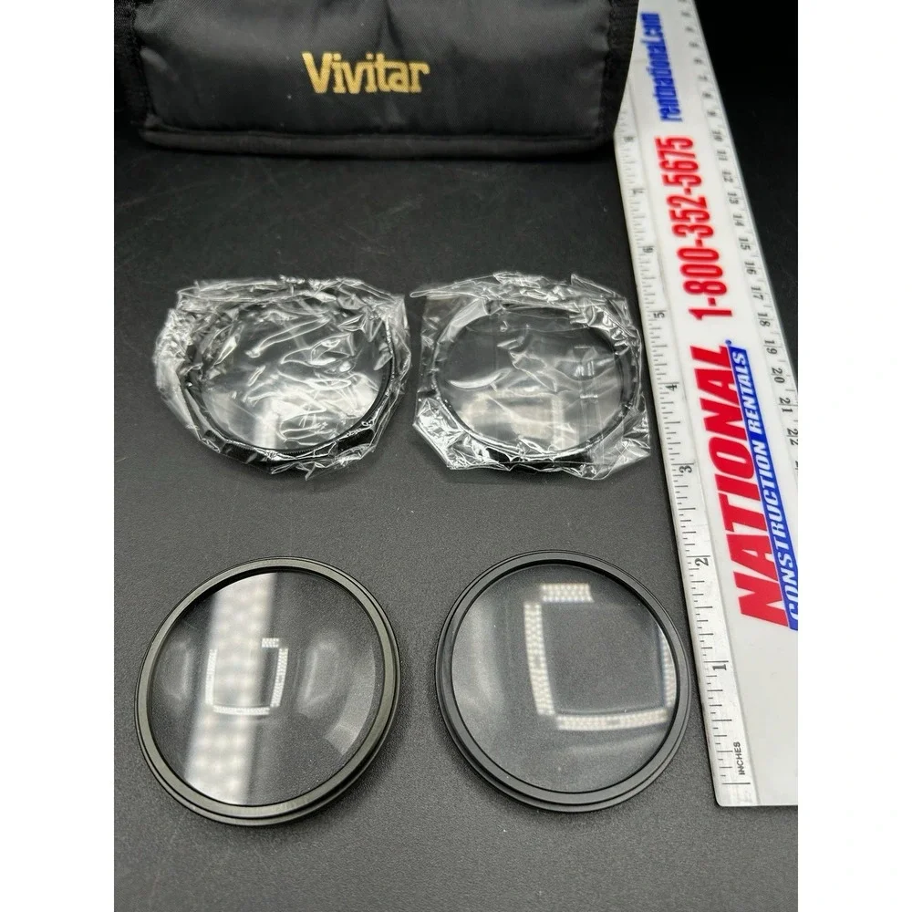 Vivitar Series 1 Set of Four Camera Lenses Brand 55mm